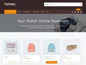 Free Shopper Shoppable WordPress Theme