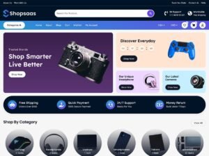 Free Shopsaas WordPress Theme