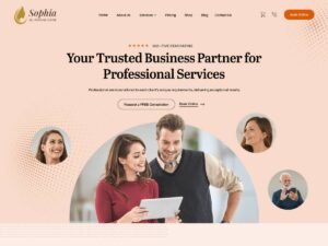 Free Sophia Lite WordPress Theme
