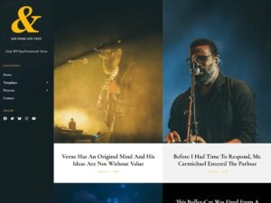 Free Soundscape WordPress Theme