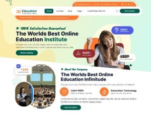 Free Study Abroad WordPress Theme