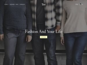 Free Teri Shop Ecommerce WordPress Theme