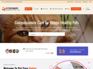 Free The9 Pet Veterinary WordPress Theme