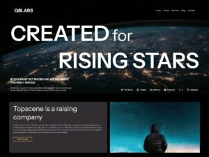 Free Topscene WordPress Theme