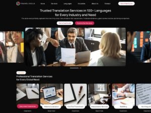 Free Translation Service WordPress Theme
