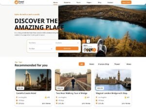 Free Travel Tourist WordPress Theme