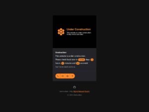 Free Unstruction WordPress Theme