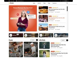 Free VW Online Review WordPress Theme