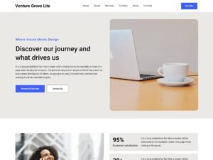 Free Venture Grove Lite WordPress Theme