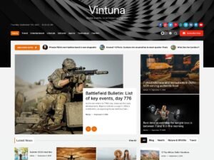Free Vintuna WordPress Theme