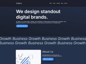 Free Vistaro WordPress Theme