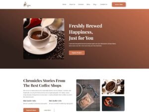 Free WENS Coffee WordPress Theme