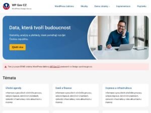 Free WP Gov CZ WordPress Theme