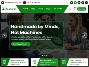 Free Zestoria WordPress Theme