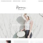 florence minimalist wordpress theme